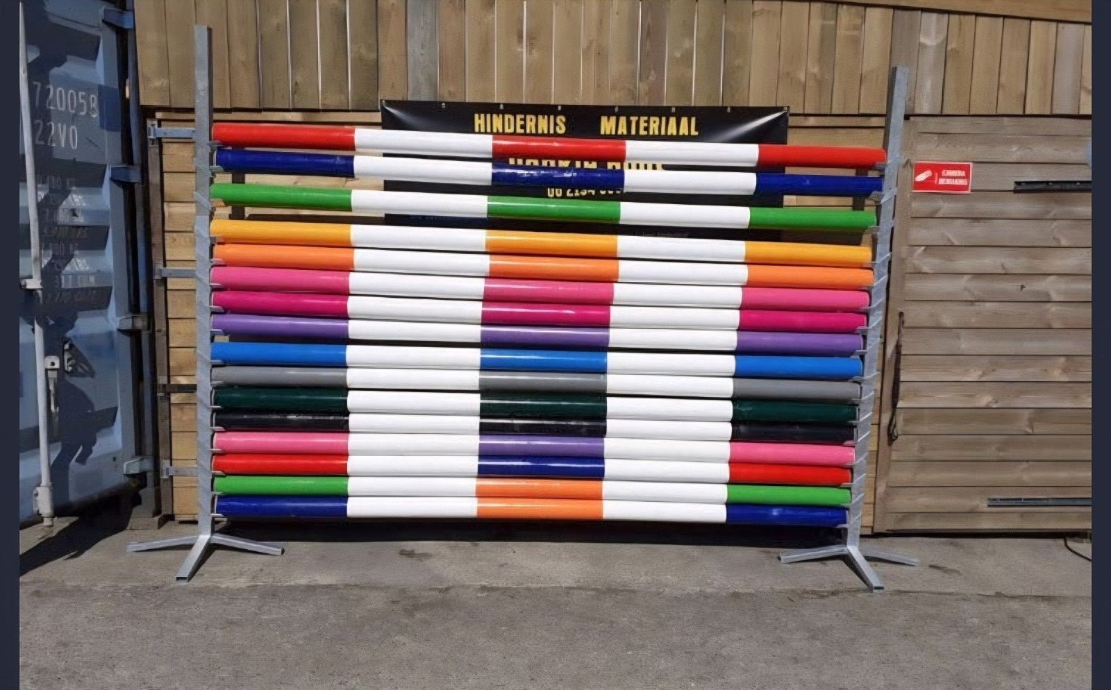 Springbalken Hindernisbalken Hindernis materiaal, Ophalen, Nieuw, Overige soorten