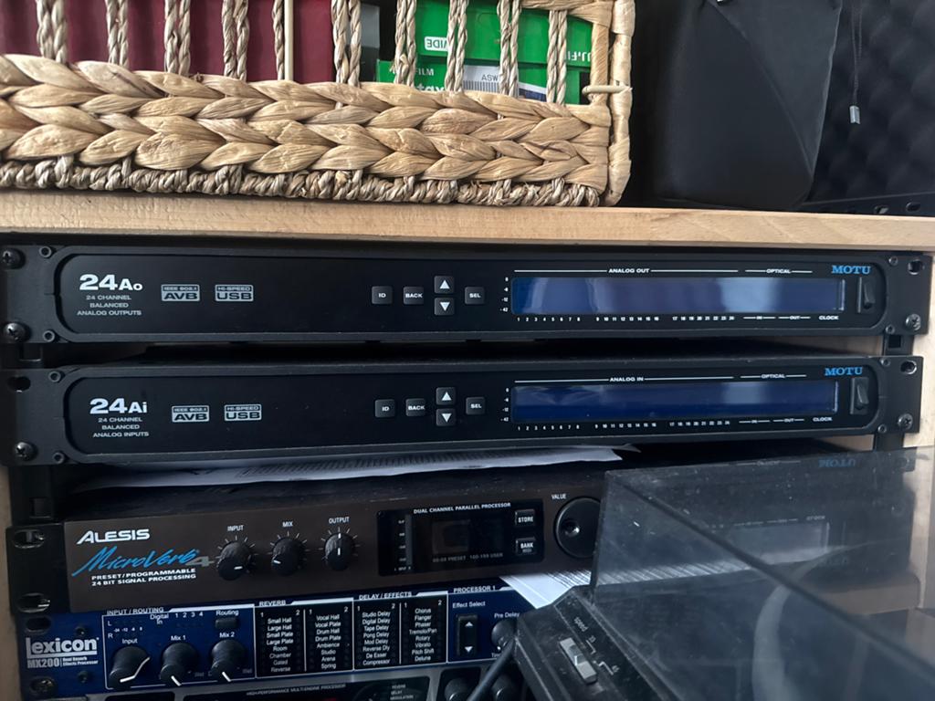 MOTU 24Ao en 24Ai Audio-interfaces, Ophalen of Verzenden, Zo goed als nieuw