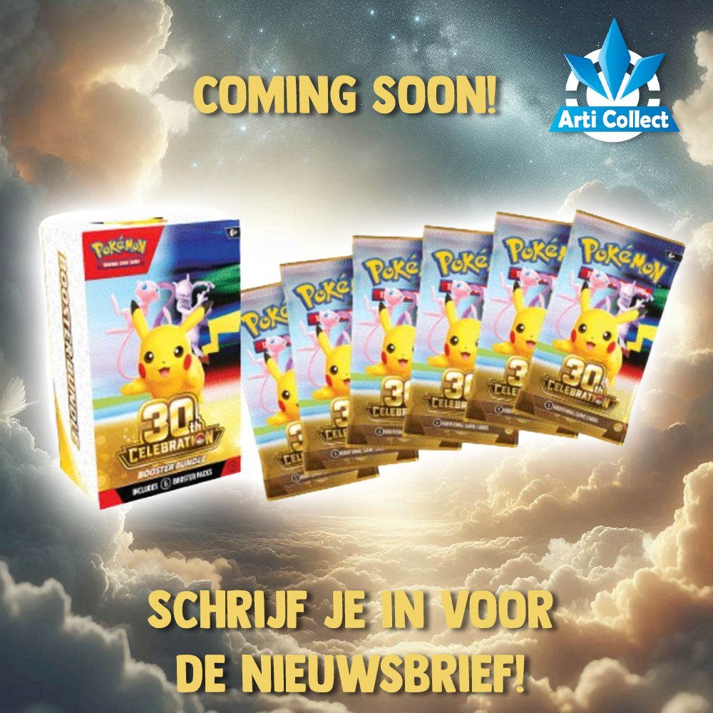 30Th Ann Pokemon?! ETB ! Binder ! Storm Emeralda!, Ophalen of Verzenden, Zo goed als nieuw