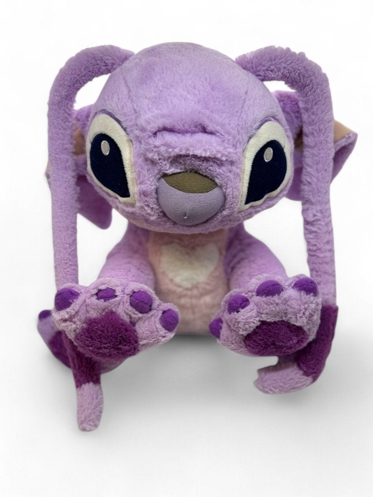 Grote Disney Stitch ANGEL Knuffel – ca. 35 cm, Ophalen of Verzenden, Overige figuren, Gebruikt, Knuffel