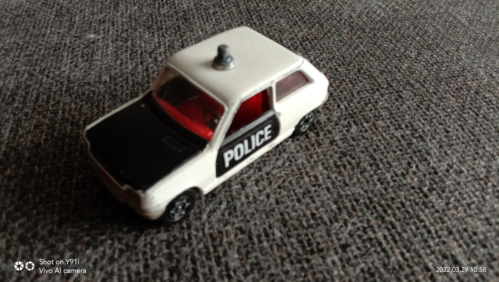 Corgi Renault 5 police, Ophalen of Verzenden, Gebruikt, Auto