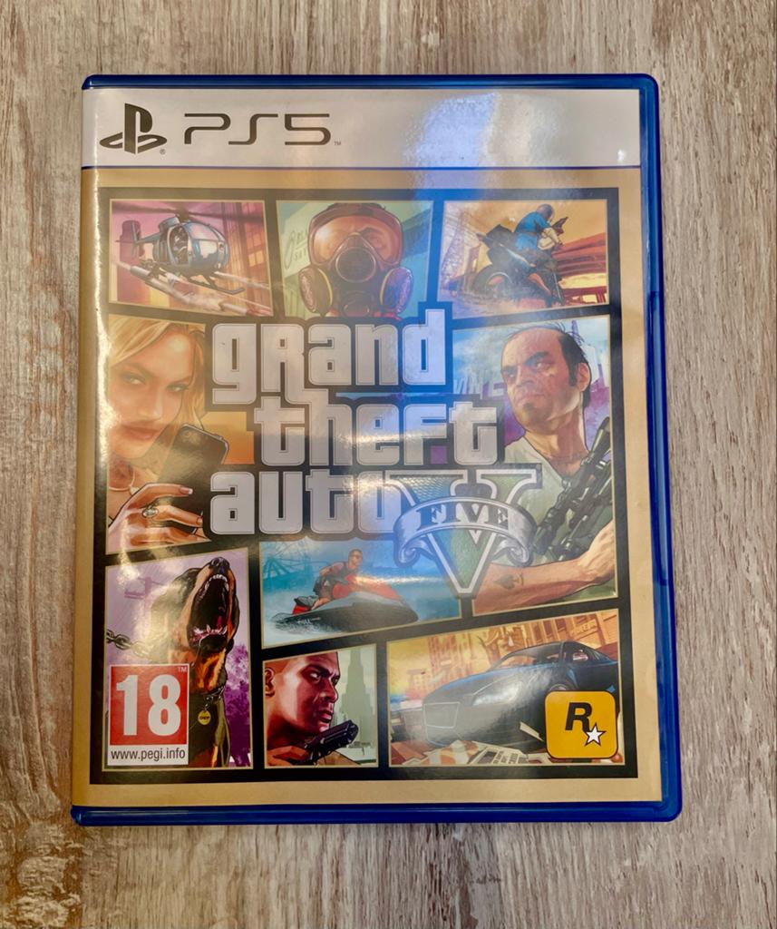 Grand Theft Auto V (GTA 5) PS5 - Zo goed als nieuw, Avontuur en Actie, Online, Vanaf 18 jaar, 1 speler