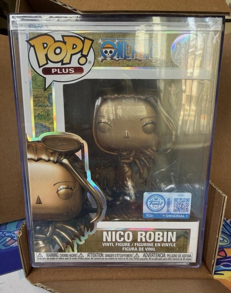Funko Pop! PLUS #2179 One Piece Nico Robin Statue Bronze, Verzamelen, Ophalen of Verzenden, Nieuw