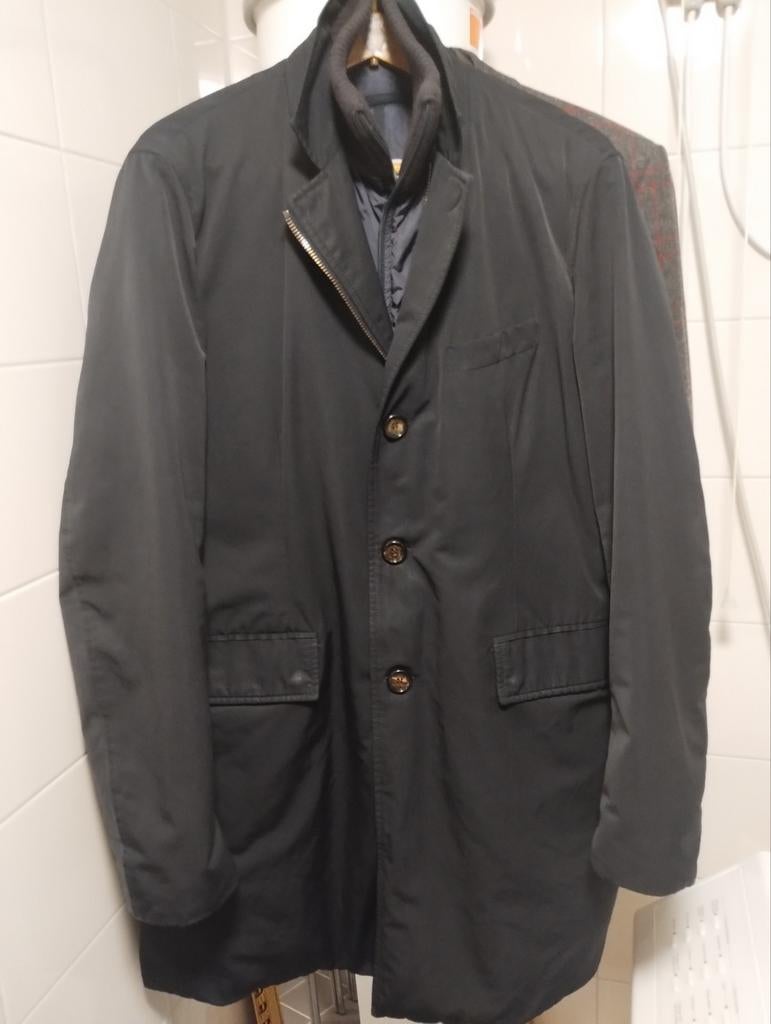 Moncler heren jas maat 5 (confectie maat 54), Ophalen of Verzenden, Maat 52/54 (L), Blauw