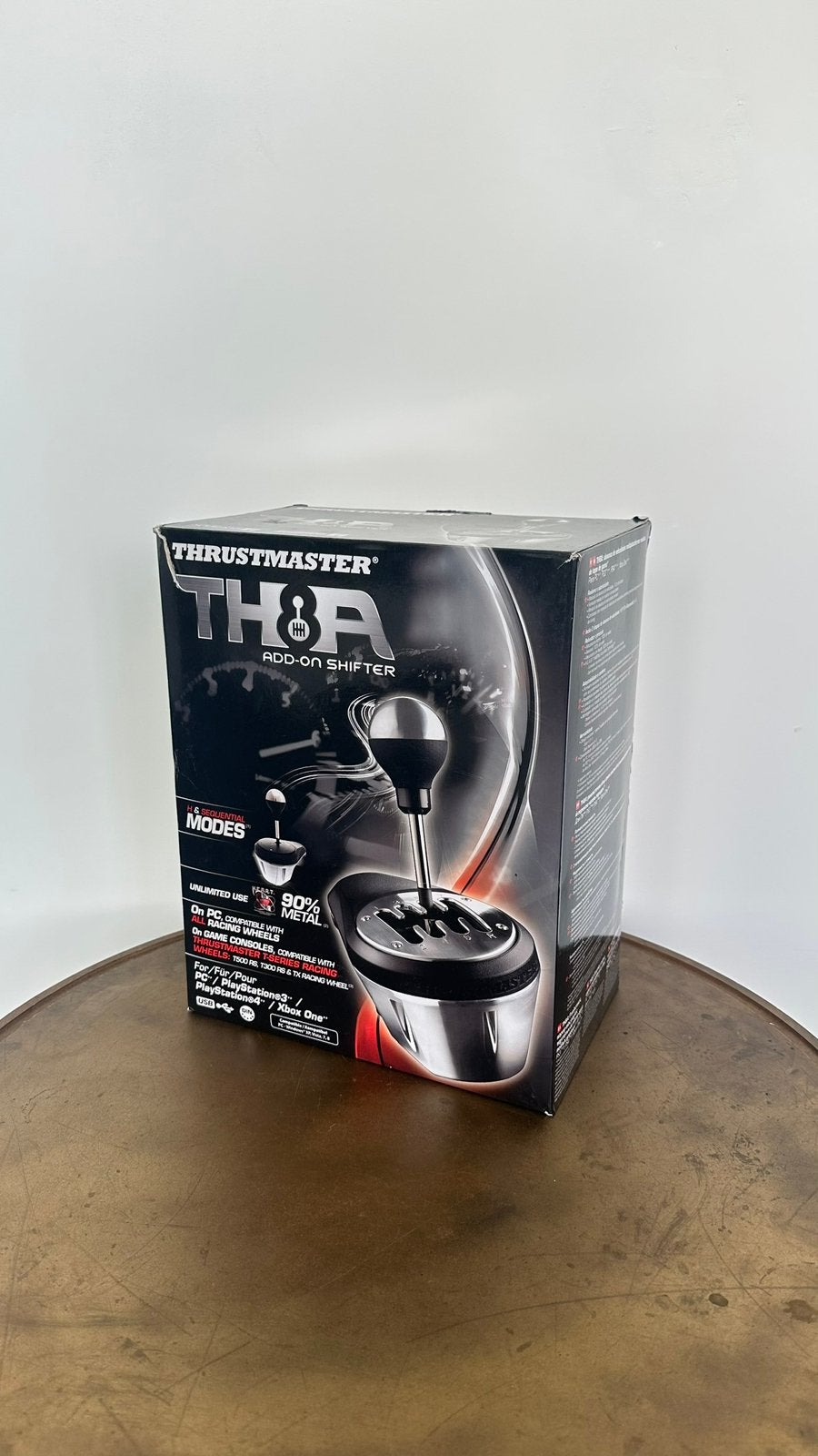 Thrustmaster TH8A Shifter - weinig gebruikt, Ophalen of Verzenden, Gebruikt