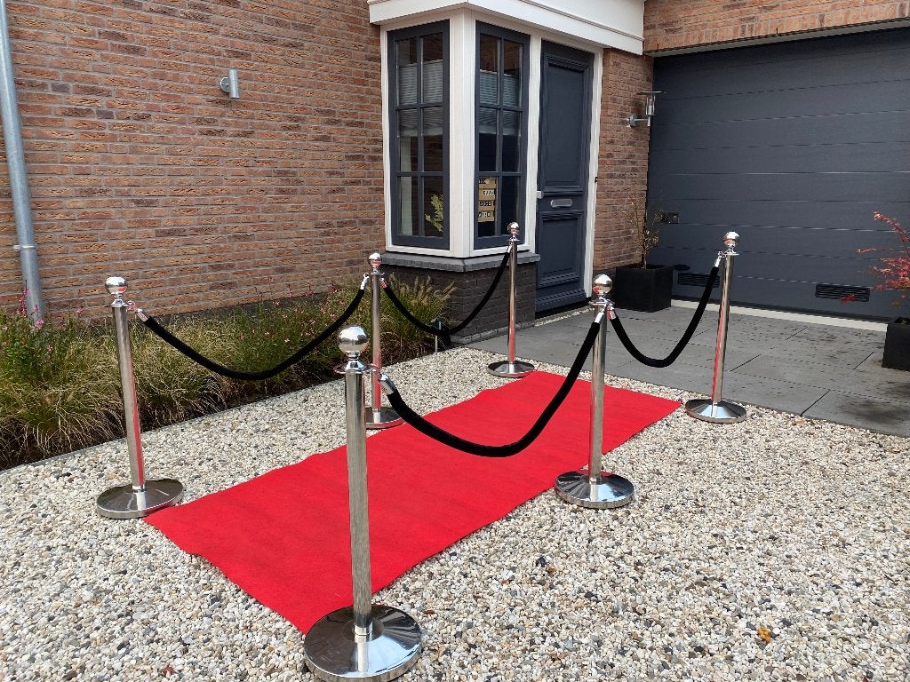 AFZETPALEN, RODE LOPER TE HUUR, Ophalen of Verzenden, Zo goed als nieuw, Overige