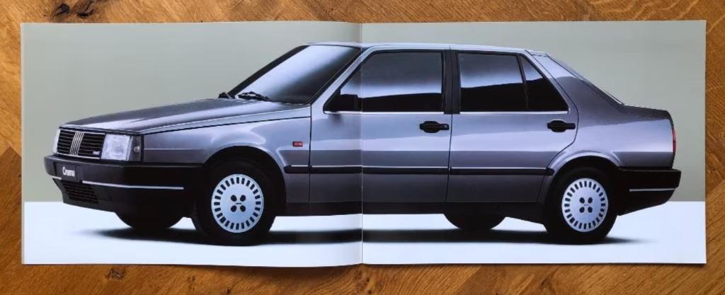 Fiat Croma folder 1988, Nieuw, Ophalen of Verzenden, Overige merken, Fiat