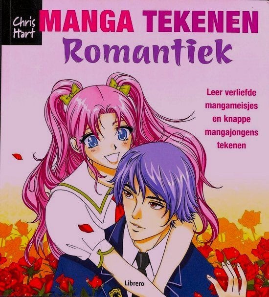 Manga tekenen romantiek - Christopher Hart, Ophalen of Verzenden, Zo goed als nieuw, Tekenen en Schilderen