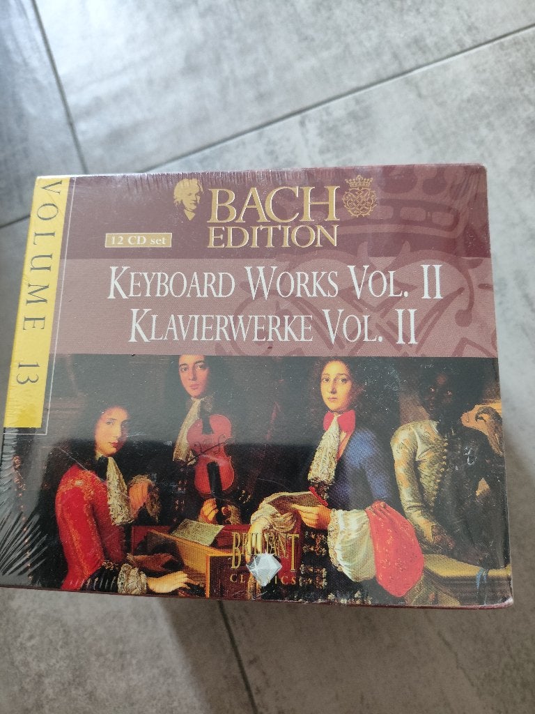 Nieuw! Bach Edition Keyboard Works Volume II Volume 13, Cd's en Dvd's, Ophalen of Verzenden, Classicisme, Nieuw in verpakking