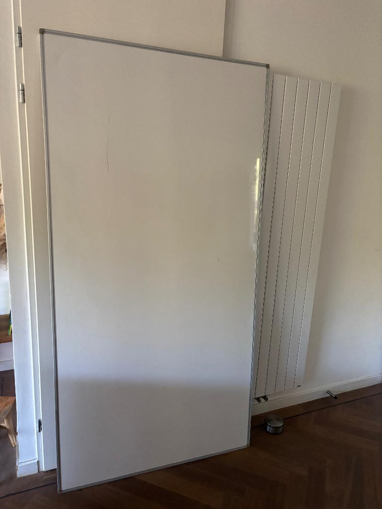 Whiteboard 100x200 cm, Ophalen, Zo goed als nieuw, Whiteboard