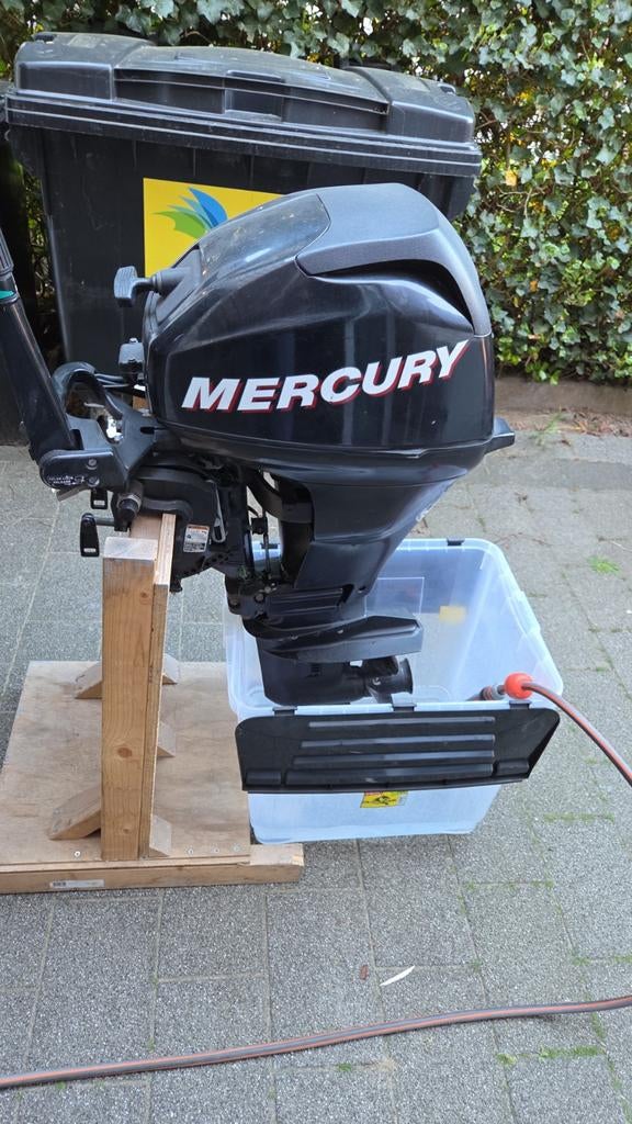 Mercury 15pk Buitenboordmotor - Recent Onderhoud!, Watersport en Boten, Buiten- en Binnenboordmotoren, Ophalen, 10 tot 30 pk, Gebruikt