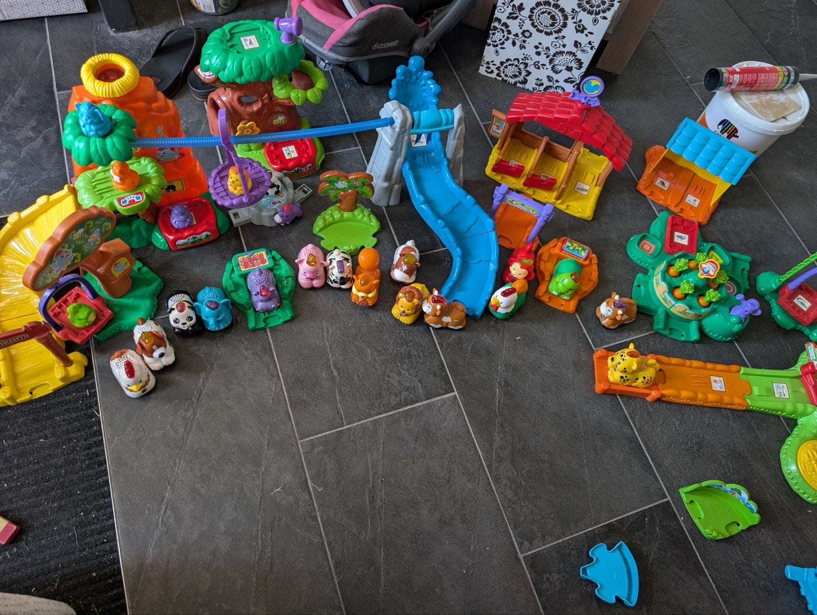 Grote verzameling VTech Zoef Zoef Dieren!, Ophalen, Gebruikt, Jongen of Meisje