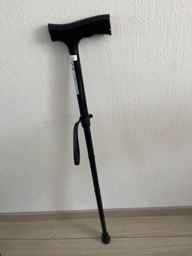 Inschuifbare wandelstok van Vegro kleur zwart, Ophalen of Verzenden, Zo goed als nieuw