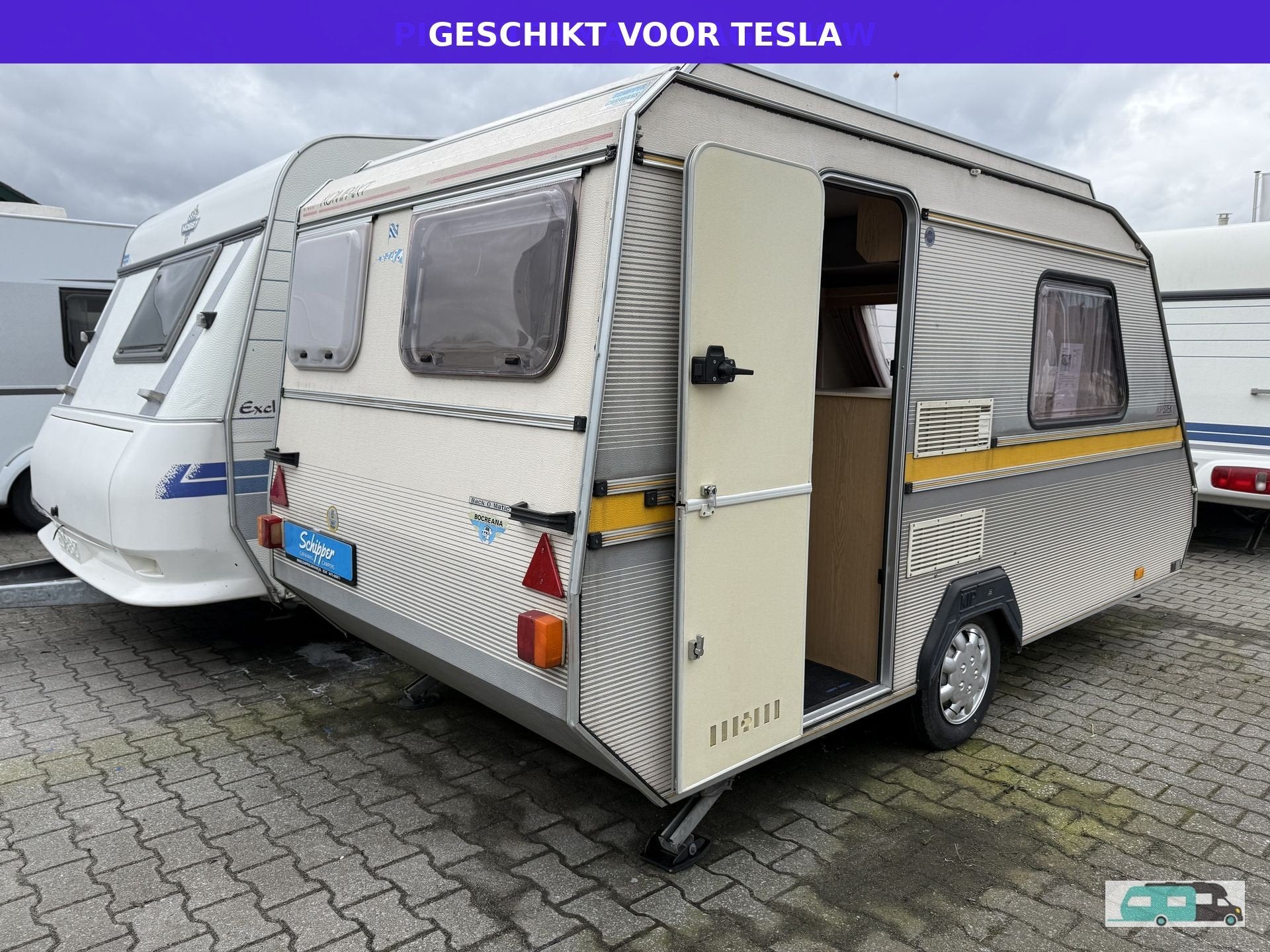 Kip 37 EKV kompakt hefdak (bj 1990), Caravans en Kamperen, Kip, Tot en met 2, Bedrijf, Hefdak