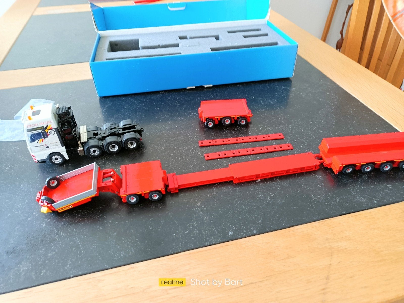 M.A.N FAYMONVILLE 5-3-2 MODULE DIEPLADER CONRAD, Ophalen of Verzenden, Zo goed als nieuw, Hijskraan, Tractor of Landbouw, Conrad