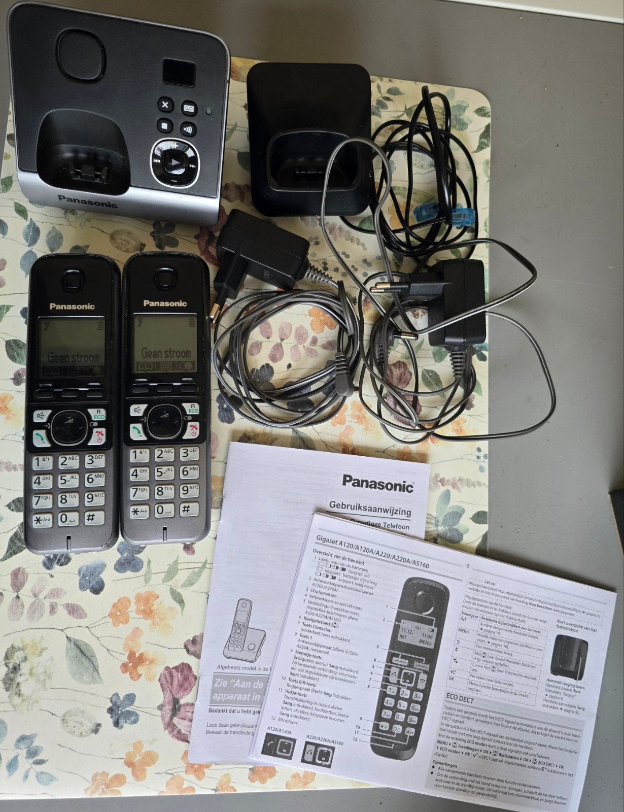 Panasonic giga set met antwoordapparaat, Ophalen of Verzenden