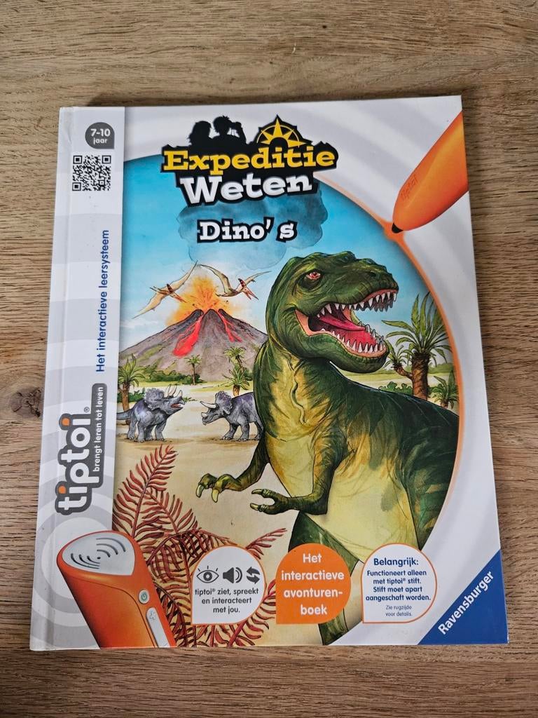 Tiptoi - expeditie dino's, Kinderen en Baby's, Ophalen of Verzenden, Zo goed als nieuw