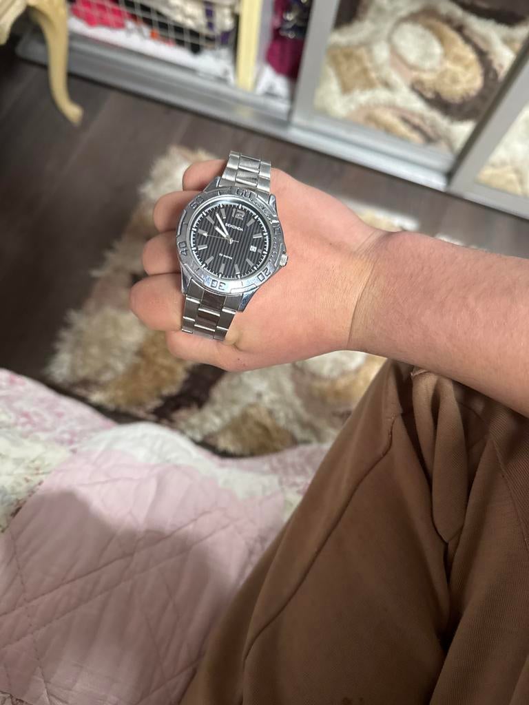 Stijlvol Sekonda horloge - Werkt perfect, batterij vervangen, Overige merken, Gebruikt, Staal, Polshorloge