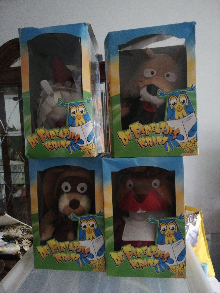 Fabeltjeskrant poppen, Ophalen of Verzenden, Nieuw, Tv, Actiefiguur of Pop
