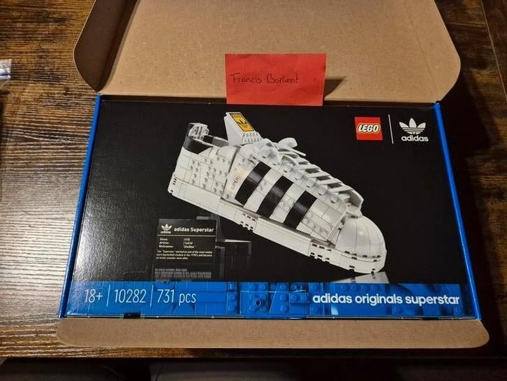 Lego 10282 Adidas superstar, Overige merken, Auto, Groter dan 1:32, Ophalen of Verzenden
