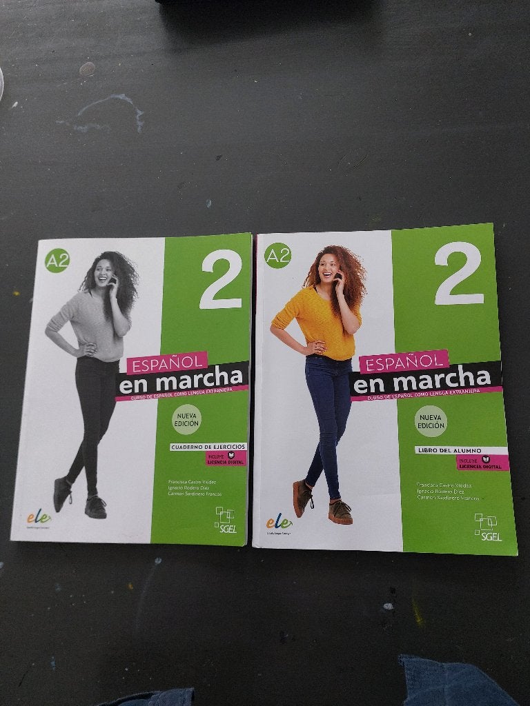 cursusboeken spaans voor gevorderden, Ophalen, Zo goed als nieuw, Onbekend
