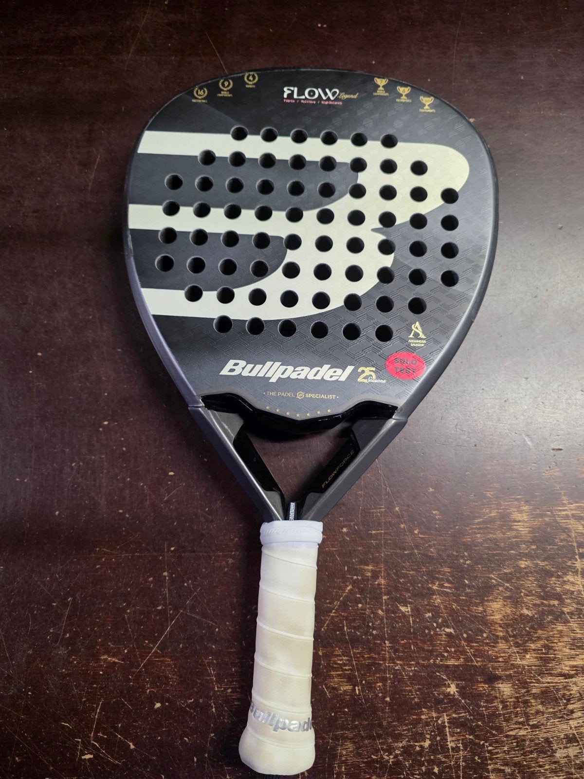 Bullpadel Flow Legend 2026 Padelracket GEBRUIKT!, Sport en Fitness, Ophalen of Verzenden, Gebruikt, Padelracket