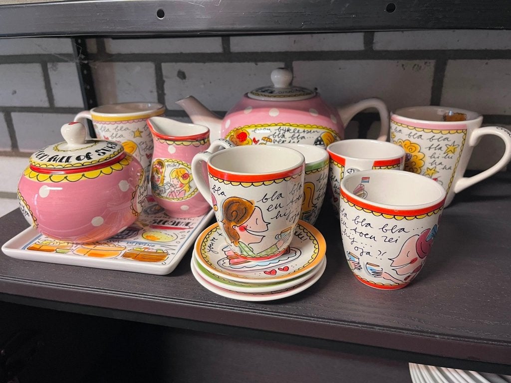Blond Amsterdam servies – complete set – zeer nette staat, Ophalen, Zo goed als nieuw, Overige stijlen, Aardewerk