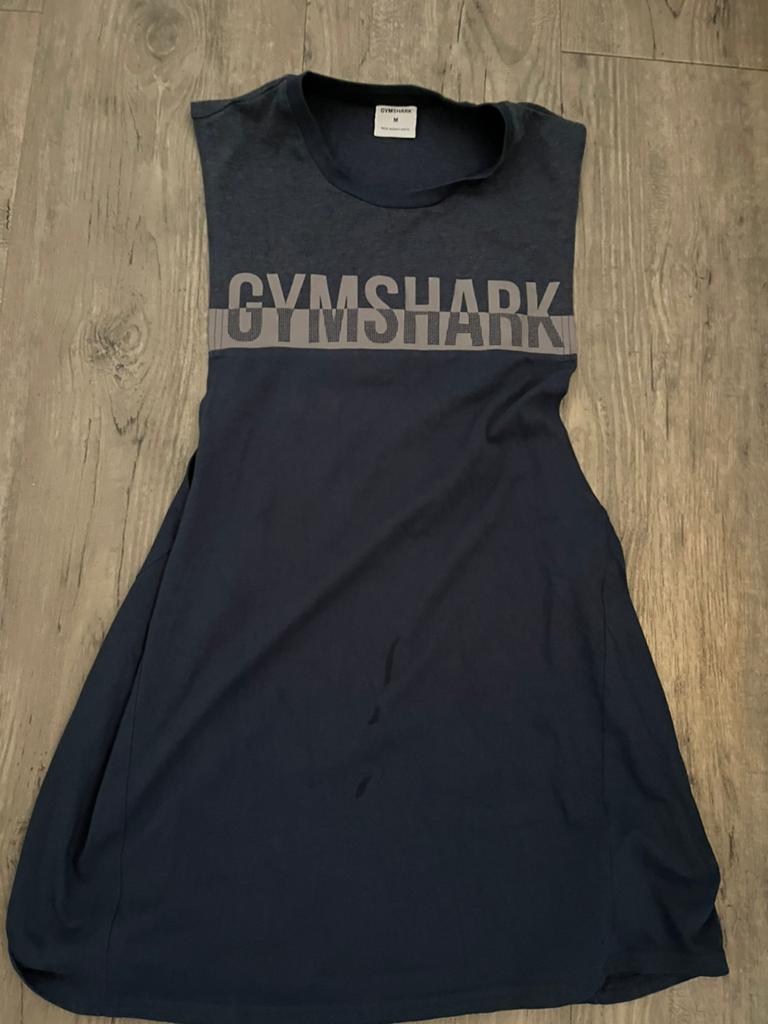 legacy drop arm tank - Shirt - mt M -in goede staat, Ophalen of Verzenden, Gedragen, Blauw, Fitness