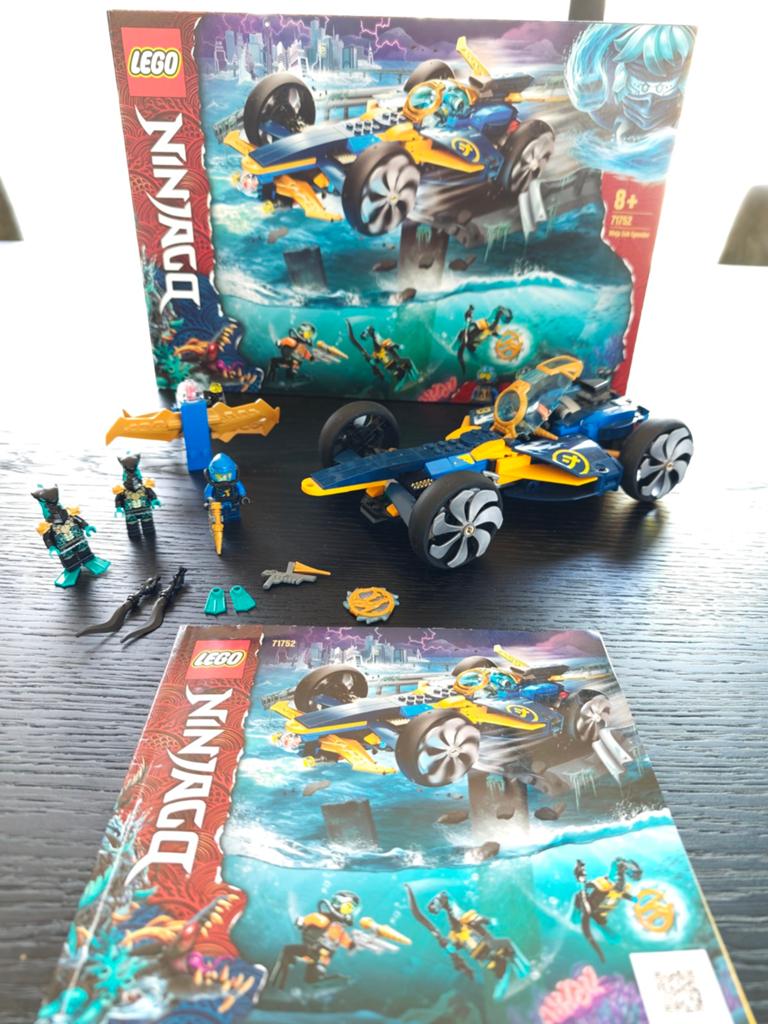 LEGO Ninjago 71752 Onderwaterwagen incl doos nieuwstaat, Compleet, Lego, Ophalen of Verzenden, Zo goed als nieuw