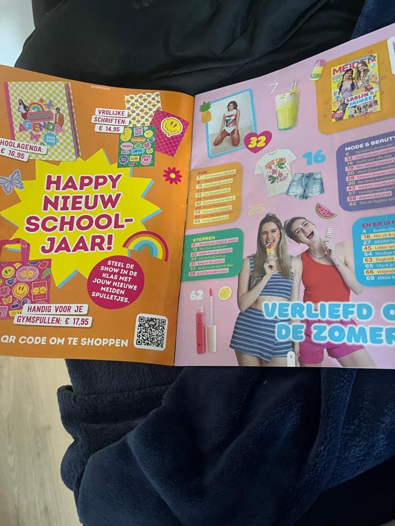 Meiden Magazine - Sabijn & Jaimee editie, Boeken, Ophalen, Gelezen, Damesbladen