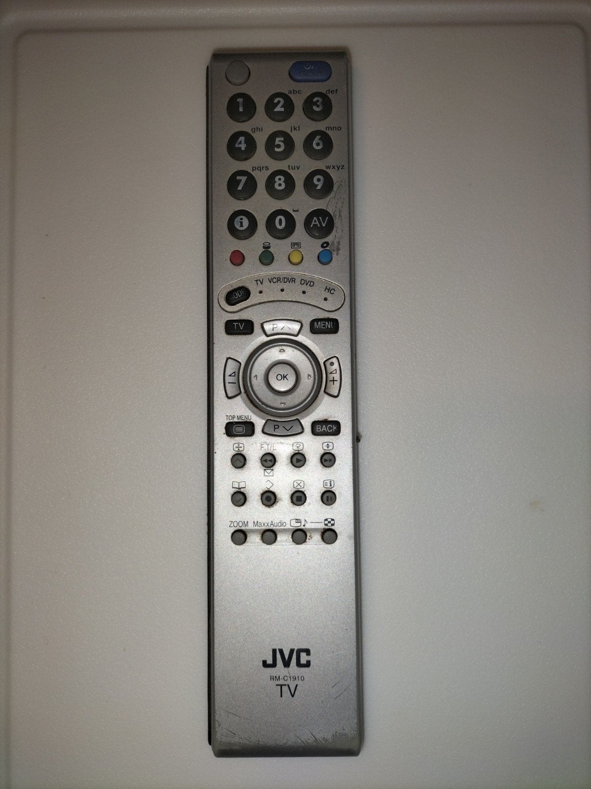 Originele JVC RM-C1910 afstandsbediening voor TV, Ophalen of Verzenden, Gebruikt, Origineel, Tv