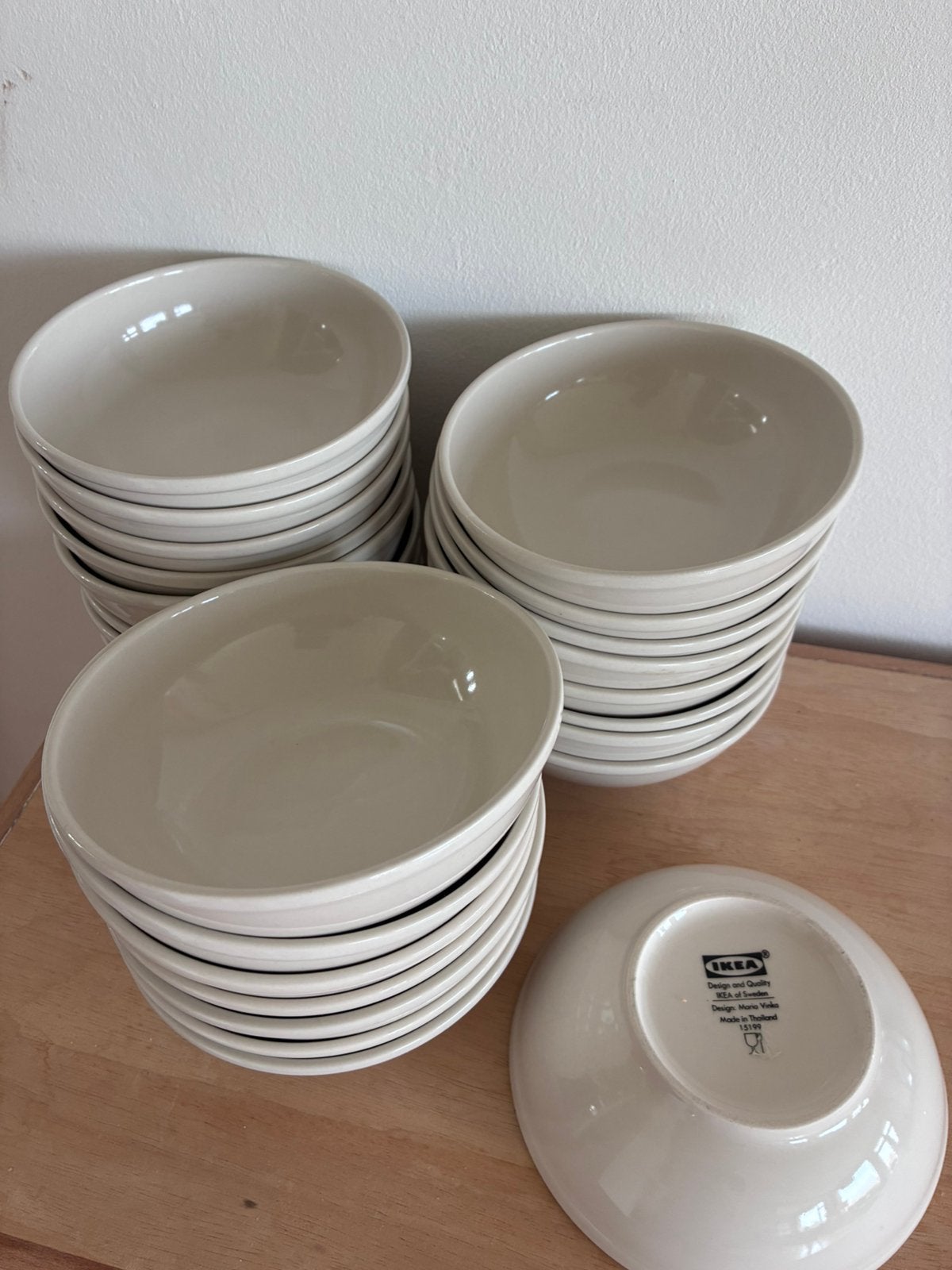 Kommen kommetjes Ikea 25 stuks, IKEA, Ophalen of Verzenden, Zo goed als nieuw, Kom(men)
