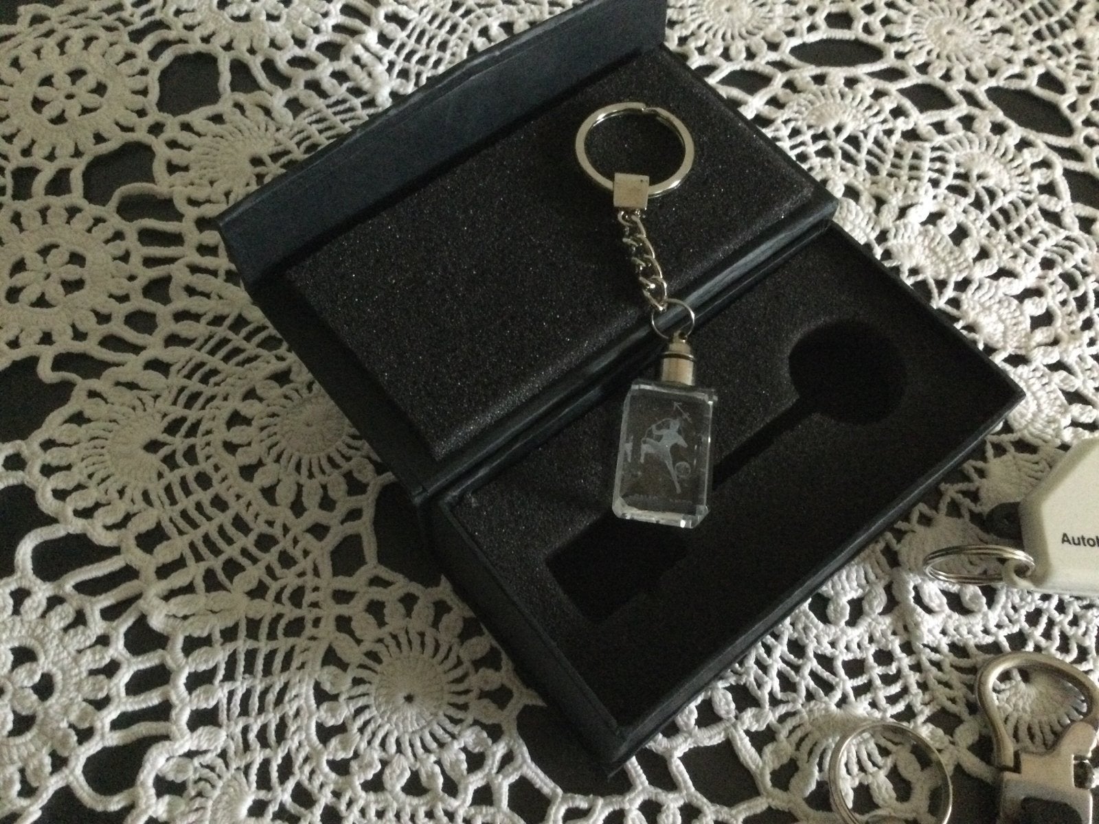 nieuwe sleutelhanger in doosje. Boogschutter, Ophalen of Verzenden, Nieuw, Merk
