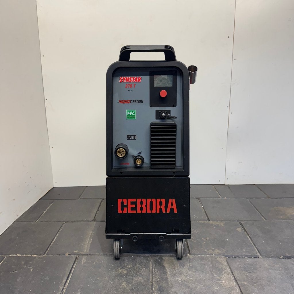 Cebora SynStar 270T Pulse mig mag Lasapparaat 400v lgk, Gebruikt, Via Andrea Costa, 24, 40057 Cadriano BO, Italië, Ophalen of Verzenden