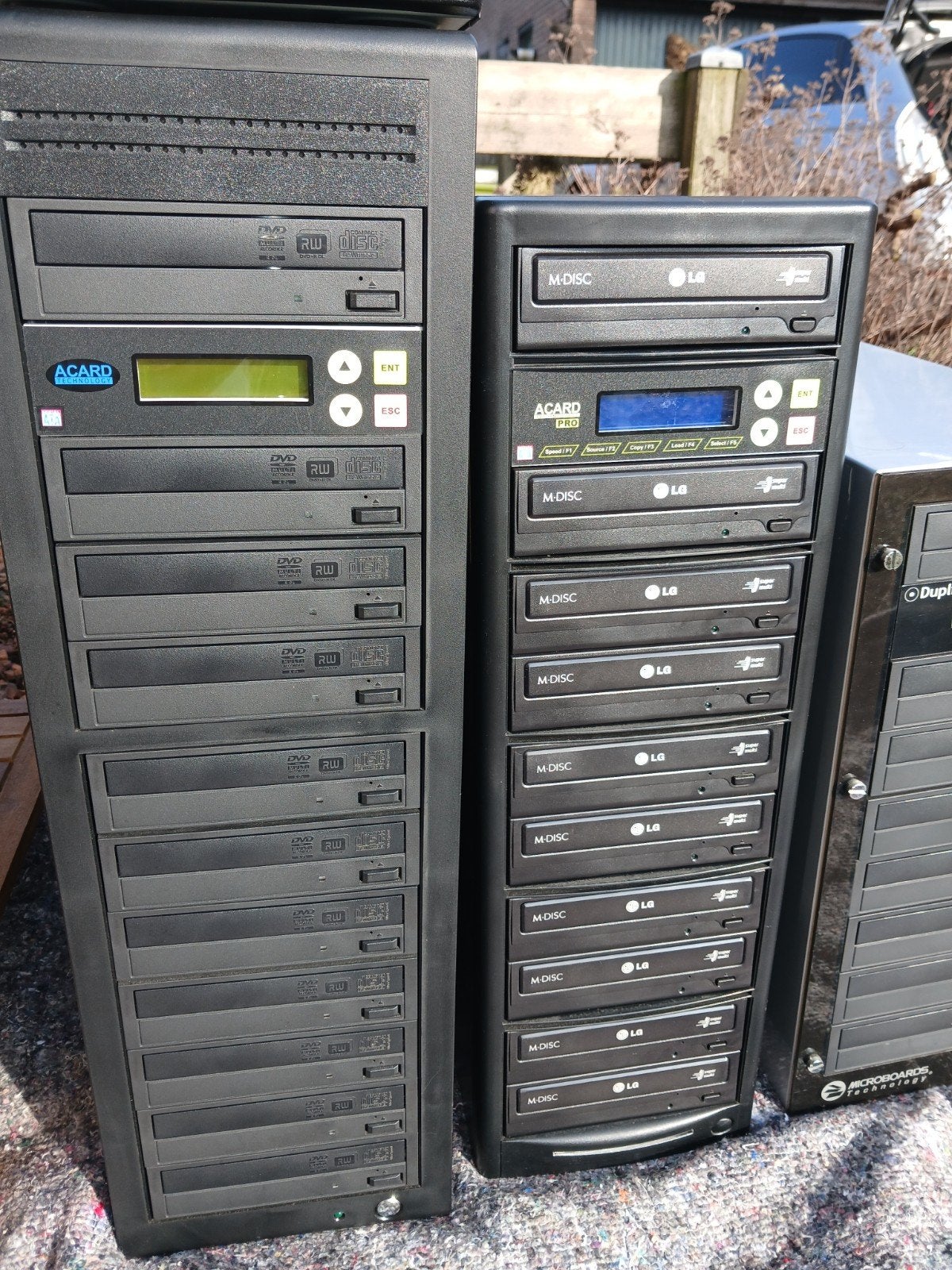 Professionele DVD/CD Duplicators - Diverse Modellen, Ophalen, Gebruikt, Extern, Dvd
