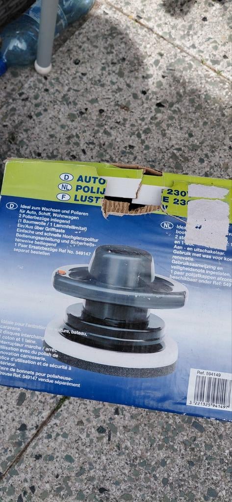 Auto Polijstmachine - Ideaal voor Auto, Boot, Caravan, Auto diversen, Ophalen of Verzenden, Nieuw