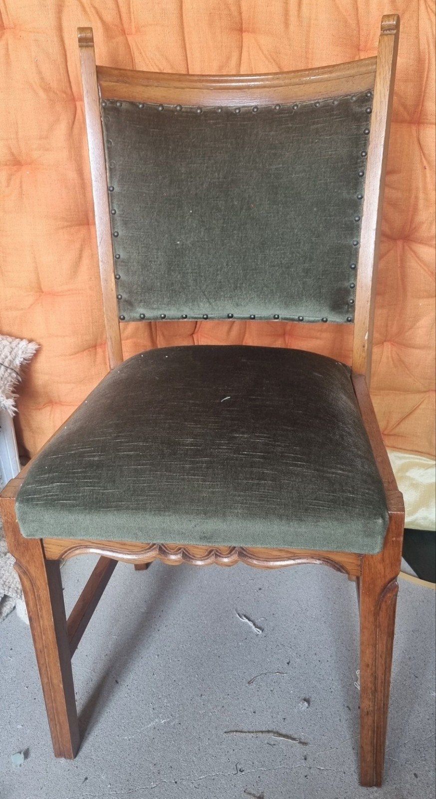 art deco eetkamerstoel, set van 4, Overige kleuren, Art deco, Ophalen of Verzenden, Vier