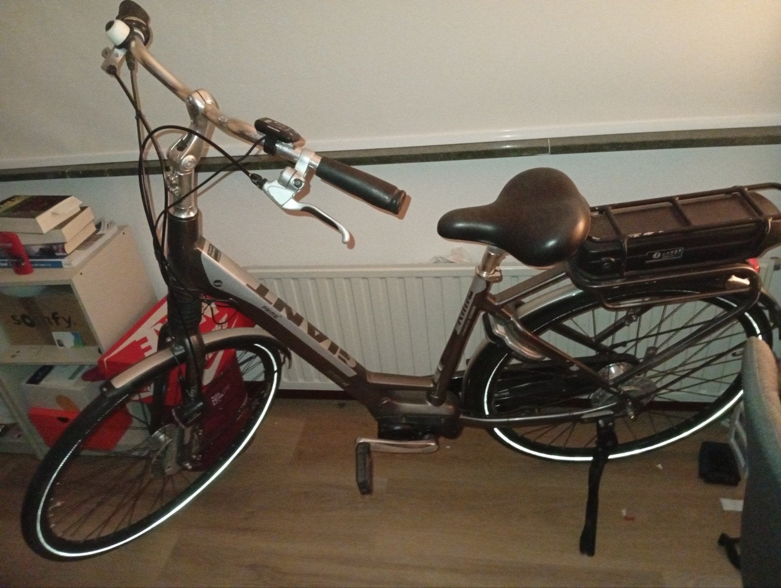 Giant prime + L2 fout, Gebruikt, 55 tot 59 cm, 30 tot 50 km per accu, Giant