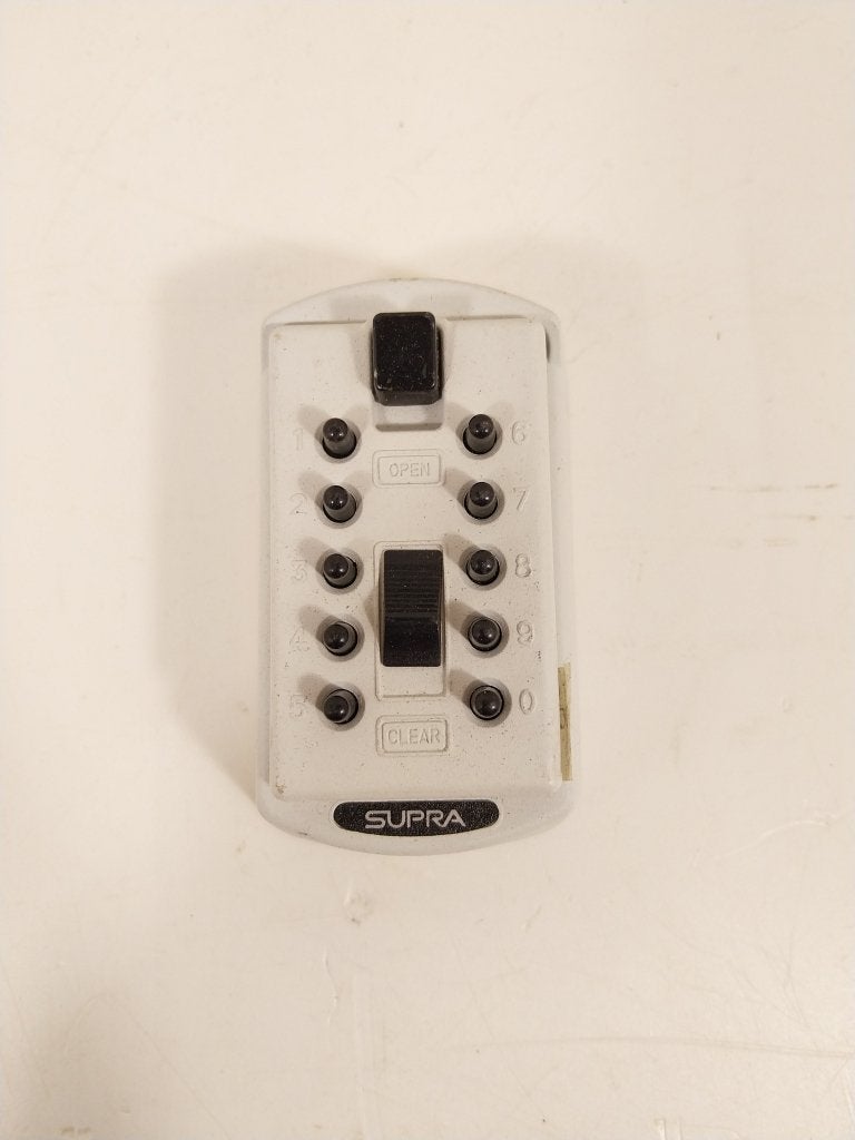 Supra sleutelkluisje grijs zo goed als nieuw., Niet ingevuld, Overige typen, Niet ingevuld, Ophalen of Verzenden