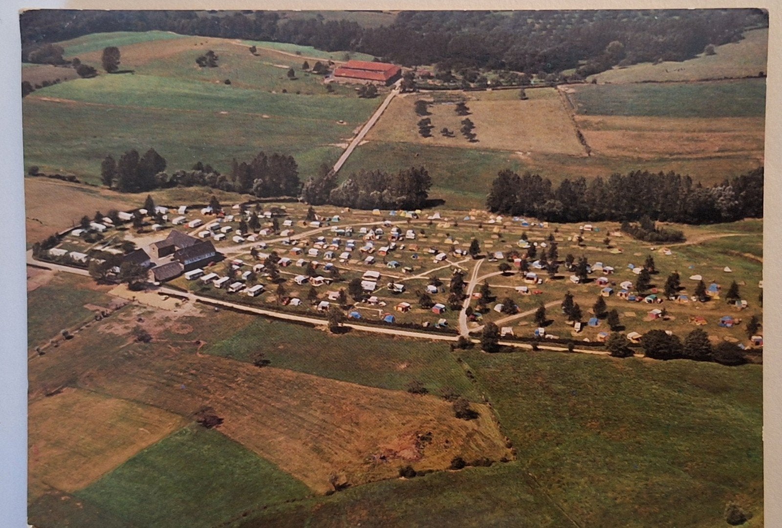 Ansichtkaart Camping Cottesserhoeve Vaals, Ophalen of Verzenden, 1960 tot 1980, Gelopen, Limburg