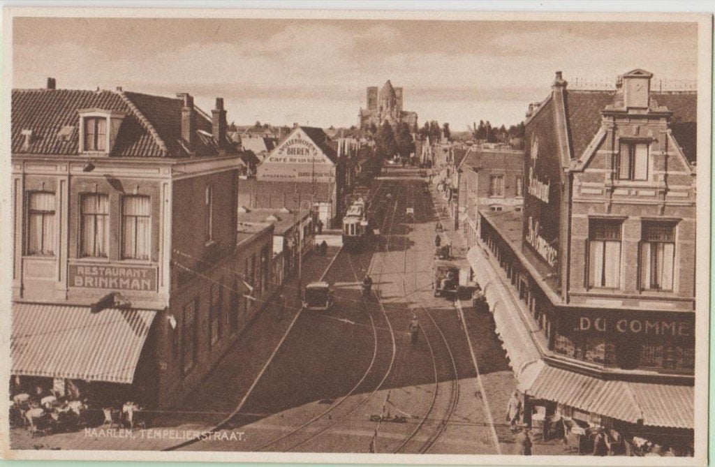 Haarlem tempelierstraat ca 1920, Ophalen, Voor 1920, Ongelopen, Noord-Holland