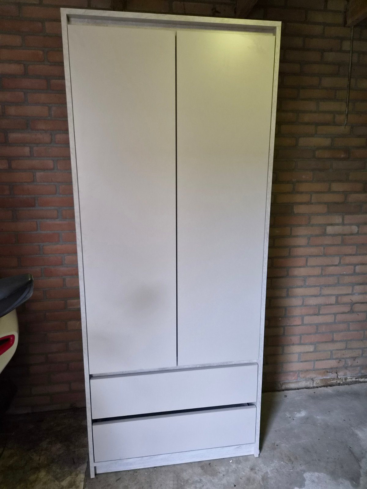 Kledingkast van Jysk, type Billund  80x193, Gebruikt, 50 tot 100 cm, Modern, 150 tot 200 cm