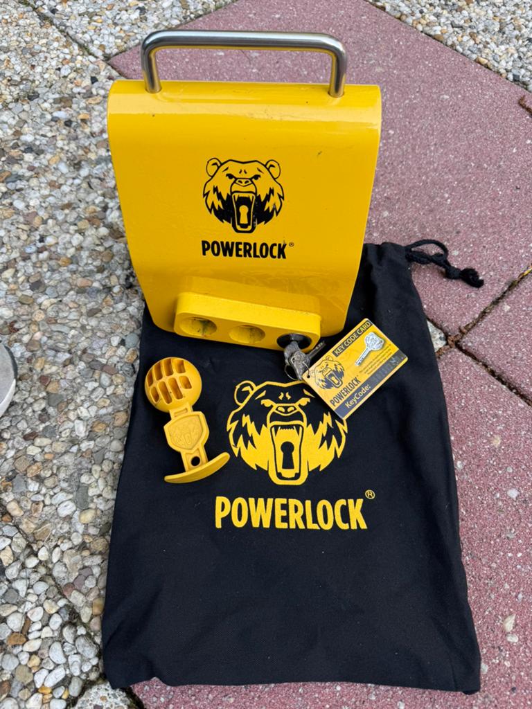 Disselslot Powerlock T1 koppelingsslot, Ophalen, Gebruikt
