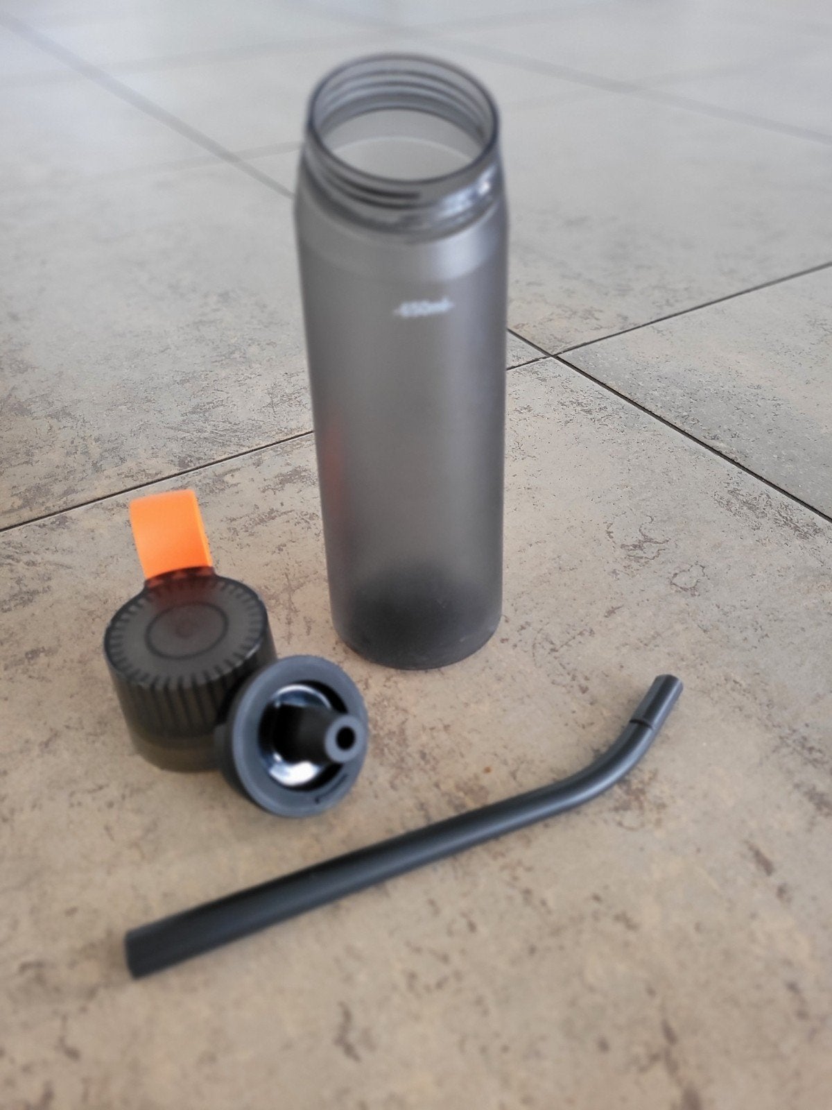 Air-up drinkfles met rietje, Overige typen, Kunststof, Ophalen of Verzenden, Zo goed als nieuw