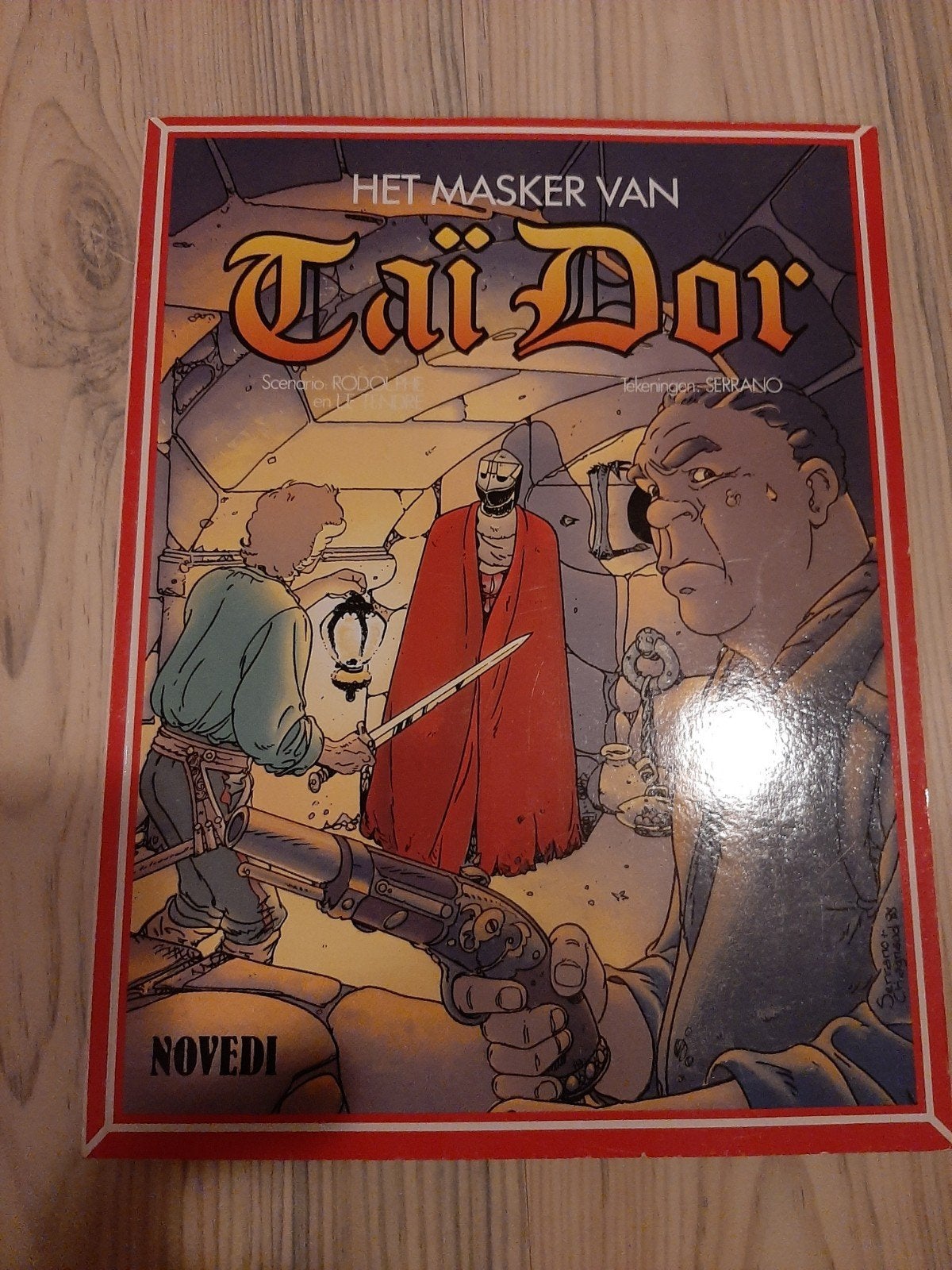 Het Masker van Tai-Dor - Stripboek, Ophalen of Verzenden