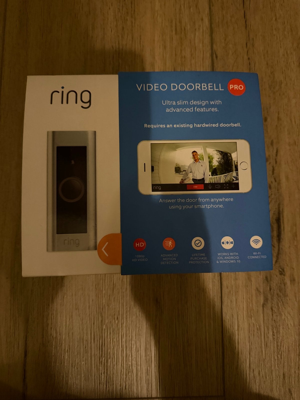 Ring Video Deurbel Pro & Ring Wired, Beweging, Detector, Sensor of Melder, Nieuw, Ophalen of Verzenden