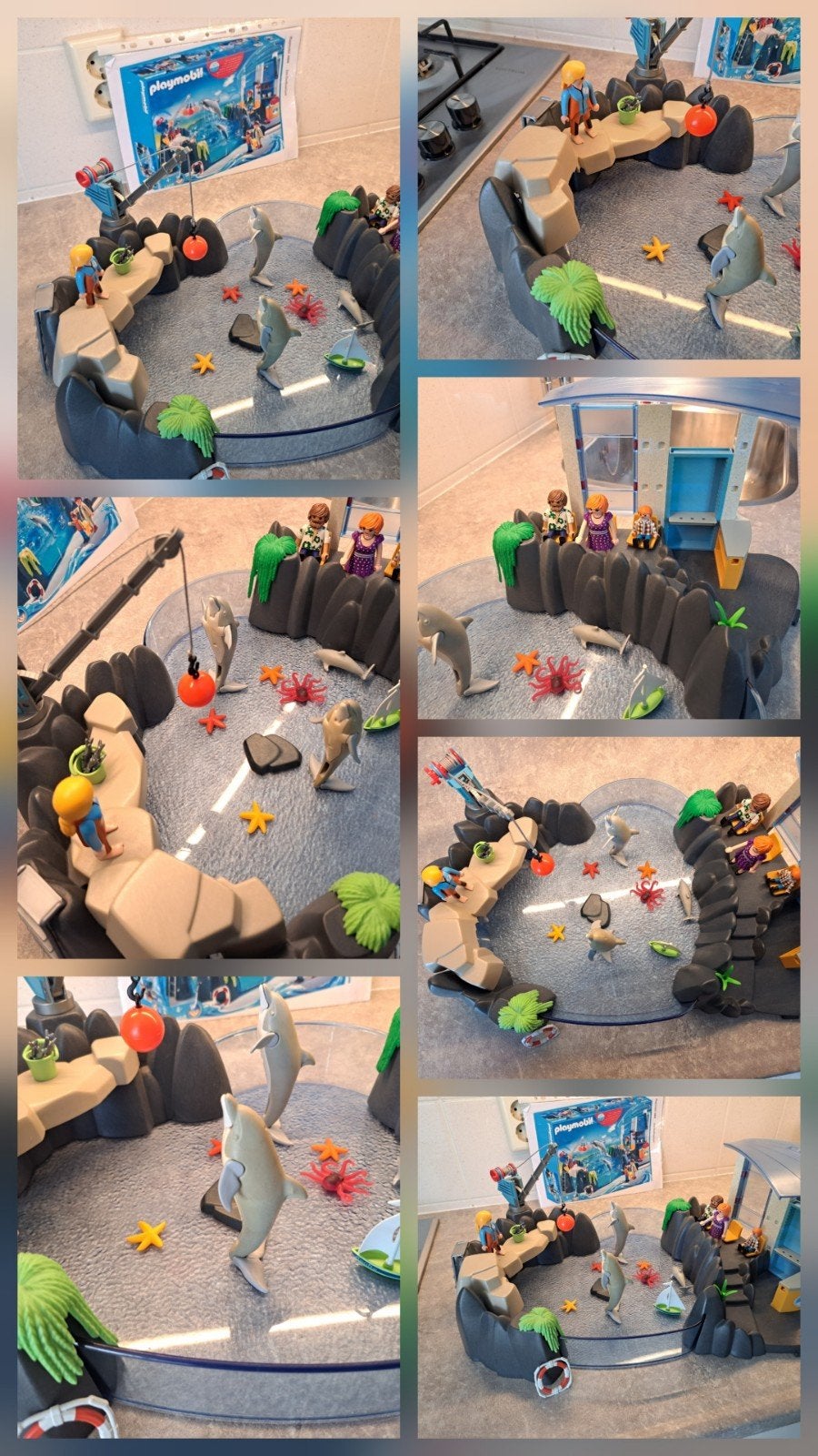 Playmobil Dolfinarium / Dolfijnen Show met Familie, Complete set, Overige typen, Zo goed als nieuw, Family fun