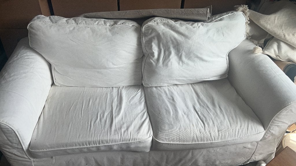 couch VANDAAG OPHALEN, Huis en Inrichting, Banken | Bankstellen, Ophalen, Gebruikt, Minder dan 150 cm