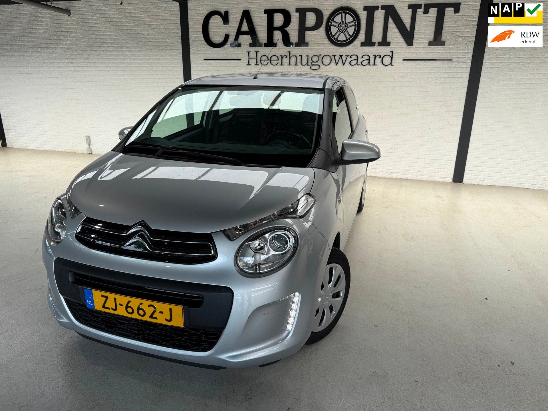 Citroen C1 1.0 VTi Feel 2019 Airco Cruise Orig NL Nette Auto, Auto's, Voorwielaandrijving, Gebruikt, Euro 6, LED verlichting