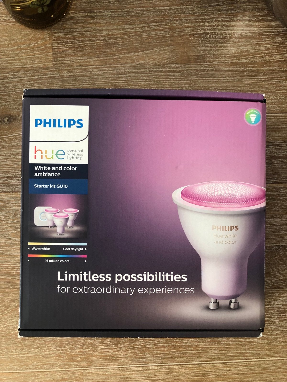 Philips Hue White & Color Ambiance Starter Kit GU10, Ophalen of Verzenden, Nieuw